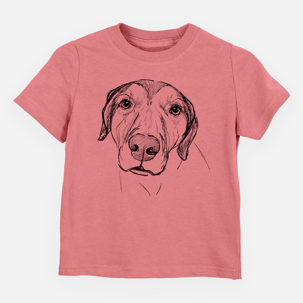 Doodled Buckeye the Catahoula Leopard Mix - Kids/Youth/Toddler Shirt