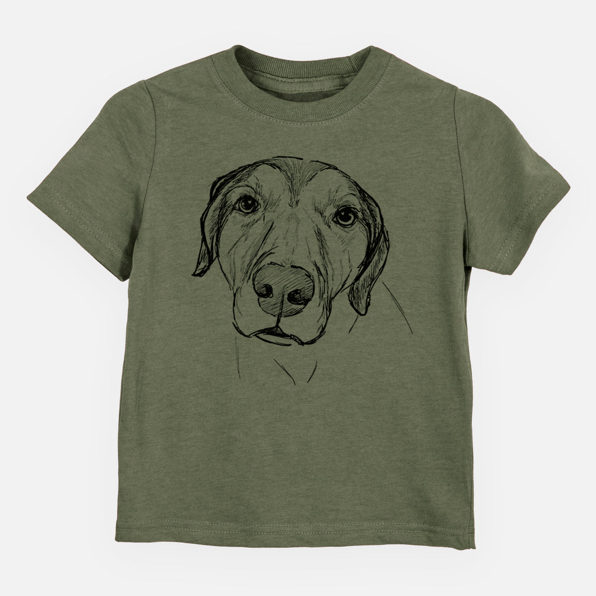 Doodled Buckeye the Catahoula Leopard Mix - Kids/Youth/Toddler Shirt