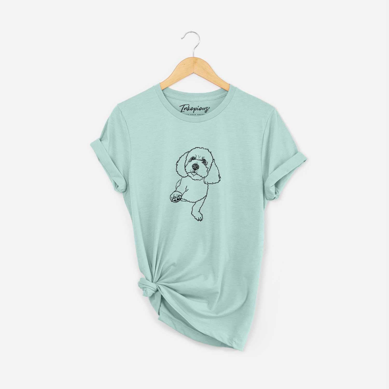 Doodled Buddy the Bichon Frise - Unisex Crewneck