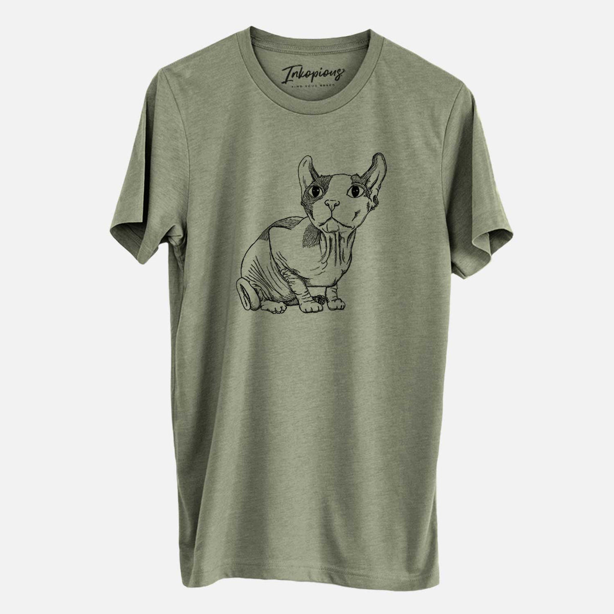 Doodled Bug the Sphynx - Unisex Crewneck