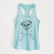 Doodled Bugsy the Pug - Women's Racerback Tanktop