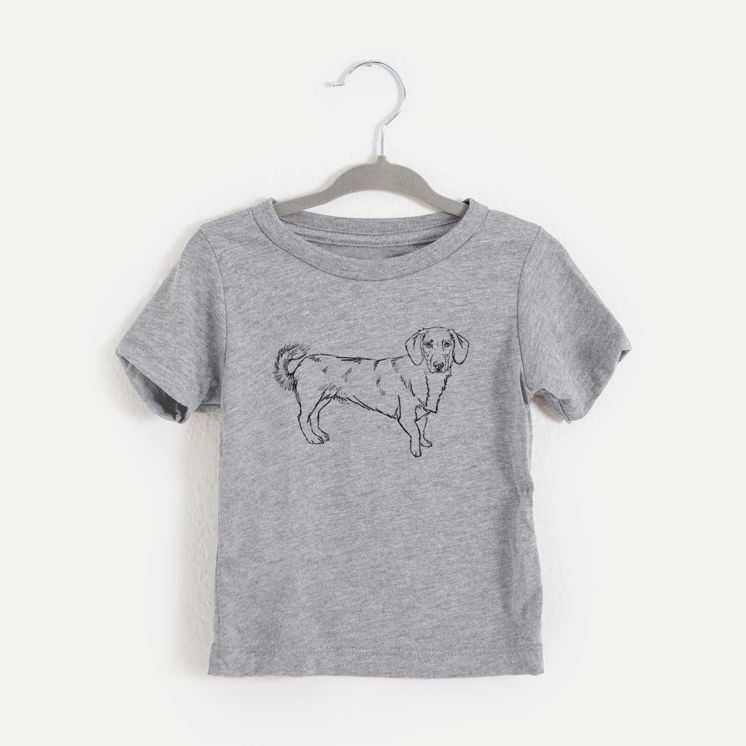 Doodled Buster the Basset Hound Mix - Kids/Youth/Toddler Shirt