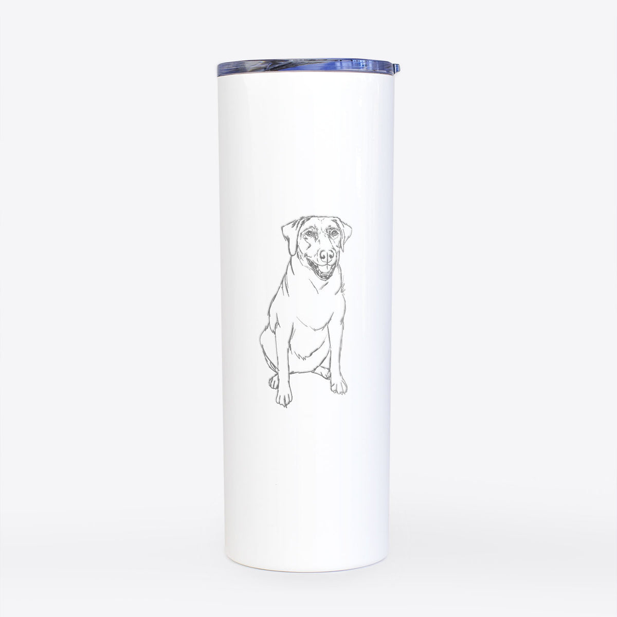 Doodled Callie the Labrador Retriever - 20oz Skinny Tumbler