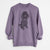 Doodled Casey the Standard Poodle - Unisex Pigment Dyed Crew Sweatshirt