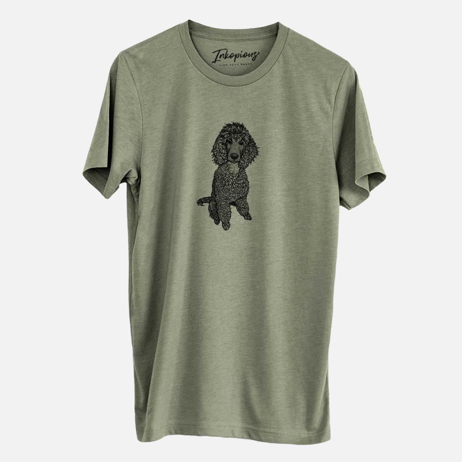 Doodled Casey the Standard Poodle - Unisex Crewneck