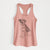 Doodled Caymus the Shepherd Mix - Women's Racerback Tanktop