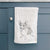 Doodled Chapito the Corgi Decorative Hand Towel