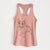 Doodled Chapito the Corgi - Women's Racerback Tanktop