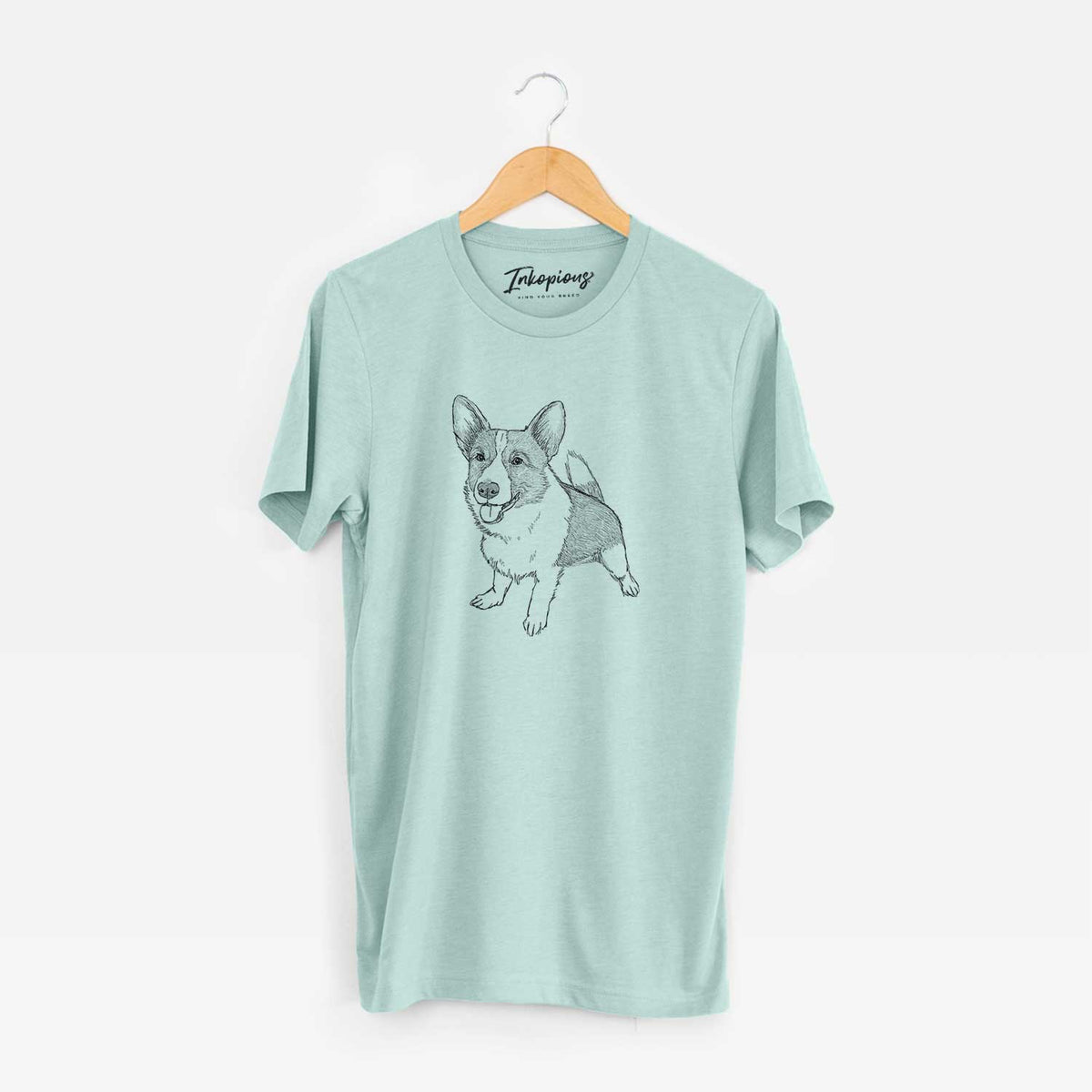 Doodled Chapito the Corgi - Unisex Crewneck