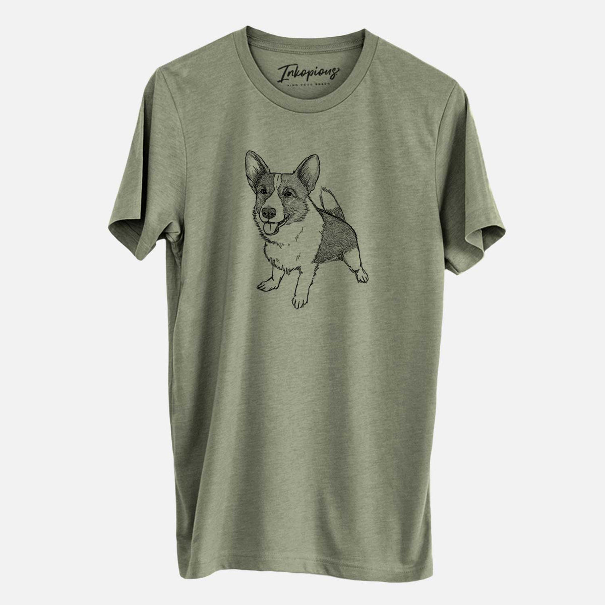 Doodled Chapito the Corgi - Unisex Crewneck
