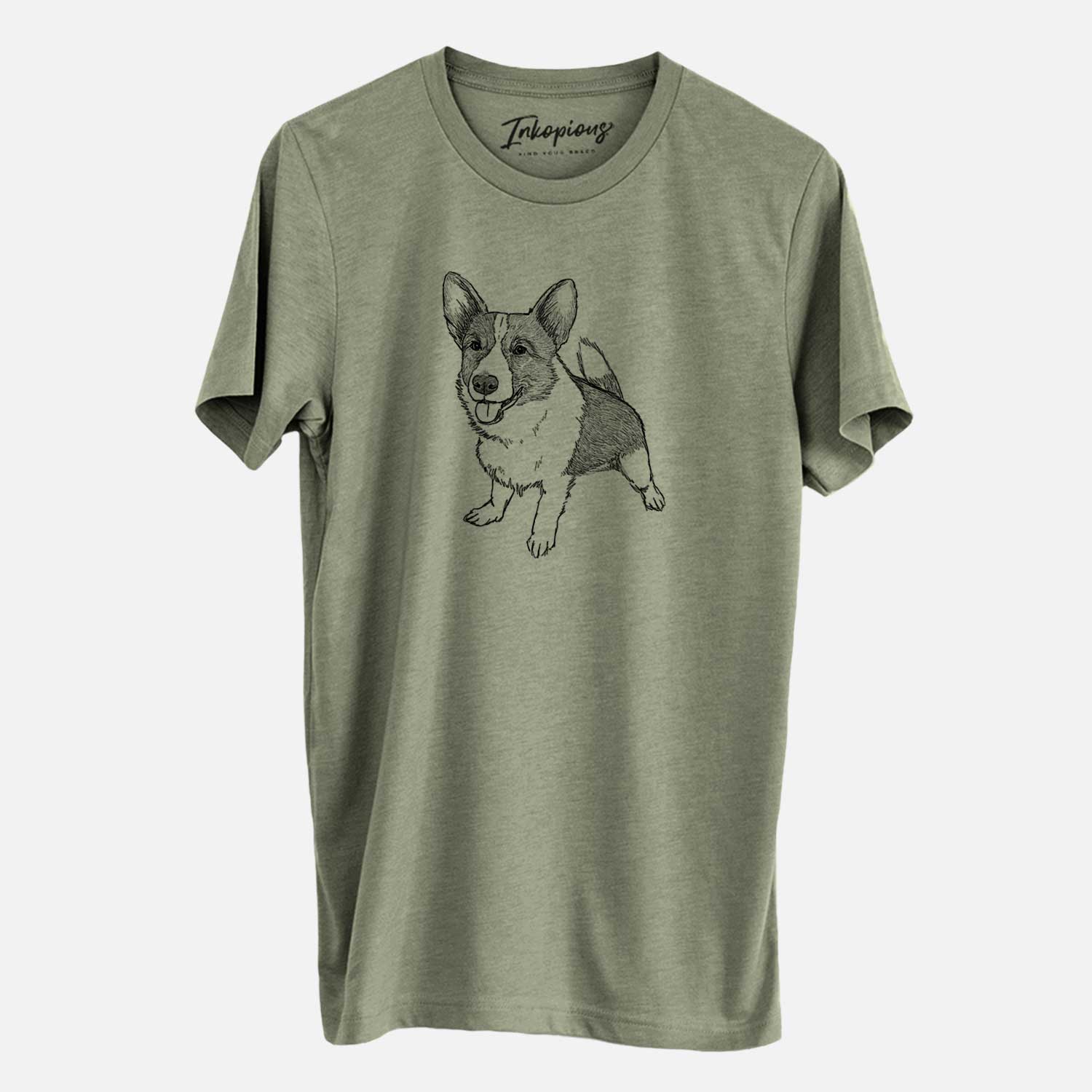 Doodled Chapito the Corgi - Unisex Crewneck