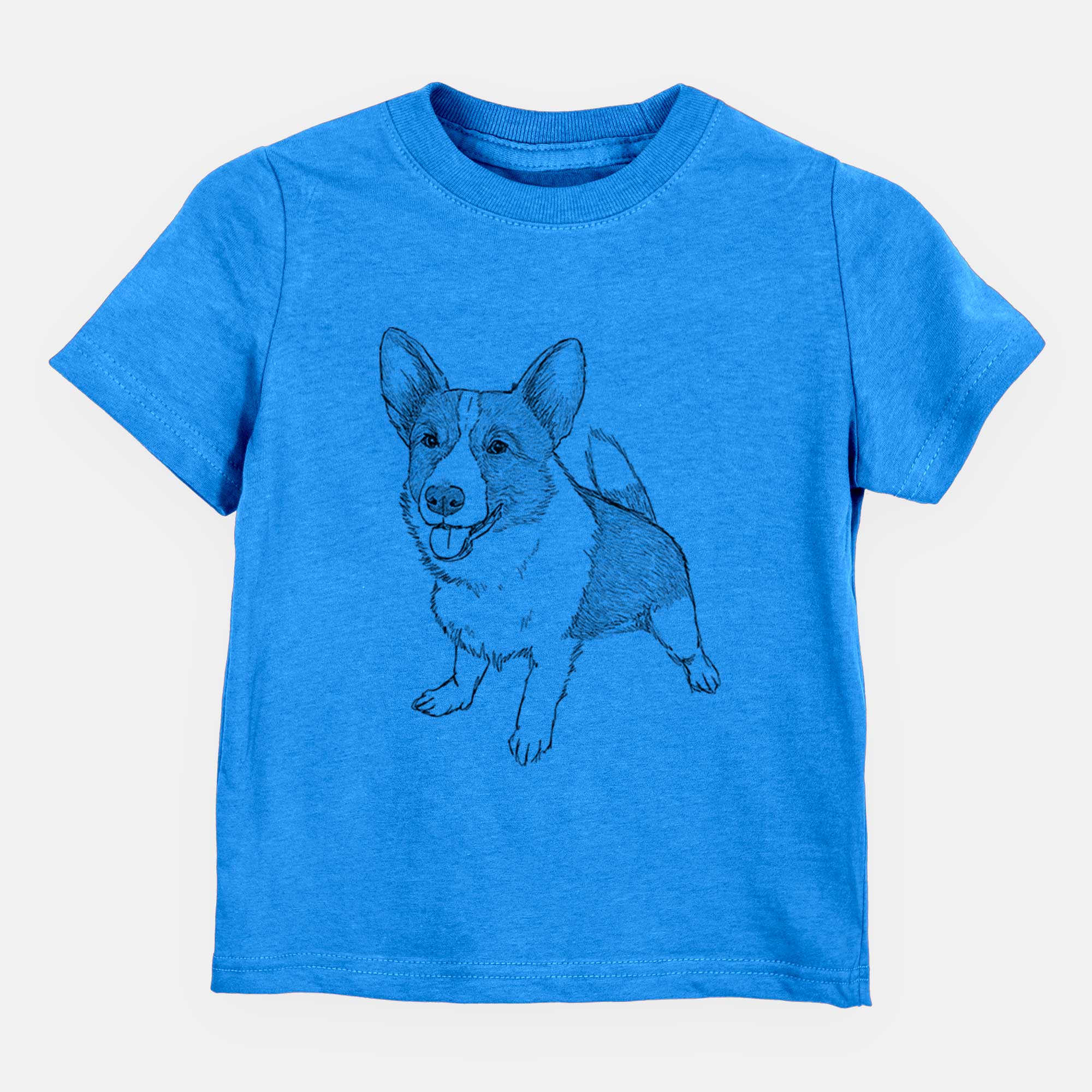 Doodled Chapito the Corgi - Kids/Youth/Toddler Shirt
