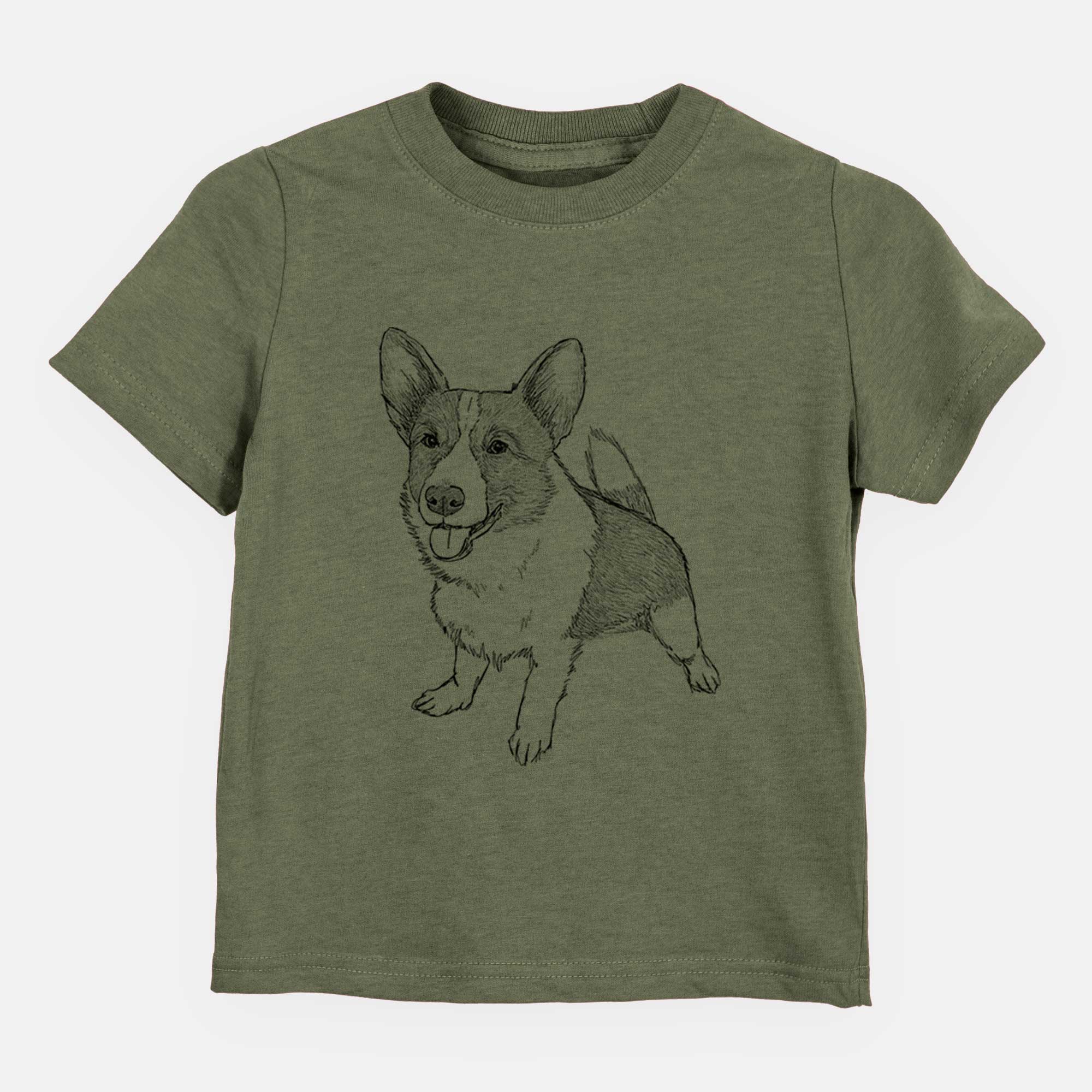 Doodled Chapito the Corgi - Kids/Youth/Toddler Shirt