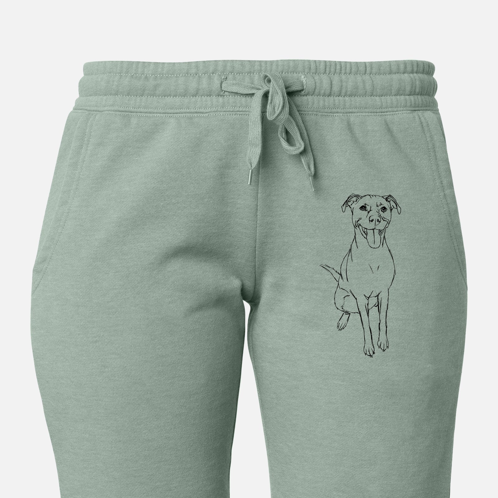 Doodled Charlee Girl the Yellow Lab - Women's Cali Wave Joggers