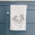 Doodled Charlie Brown the Chihuahua Mix Decorative Hand Towel