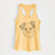 Doodled Charlie Brown the Chihuahua Mix - Women's Racerback Tanktop