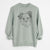 Doodled Charlie Brown the Chihuahua Mix - Unisex Pigment Dyed Crew Sweatshirt