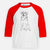 Doodled Charlie the Mixed Breed - Youth 3/4 Long Sleeve