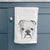 Doodled Chesty the English Bulldog Decorative Hand Towel