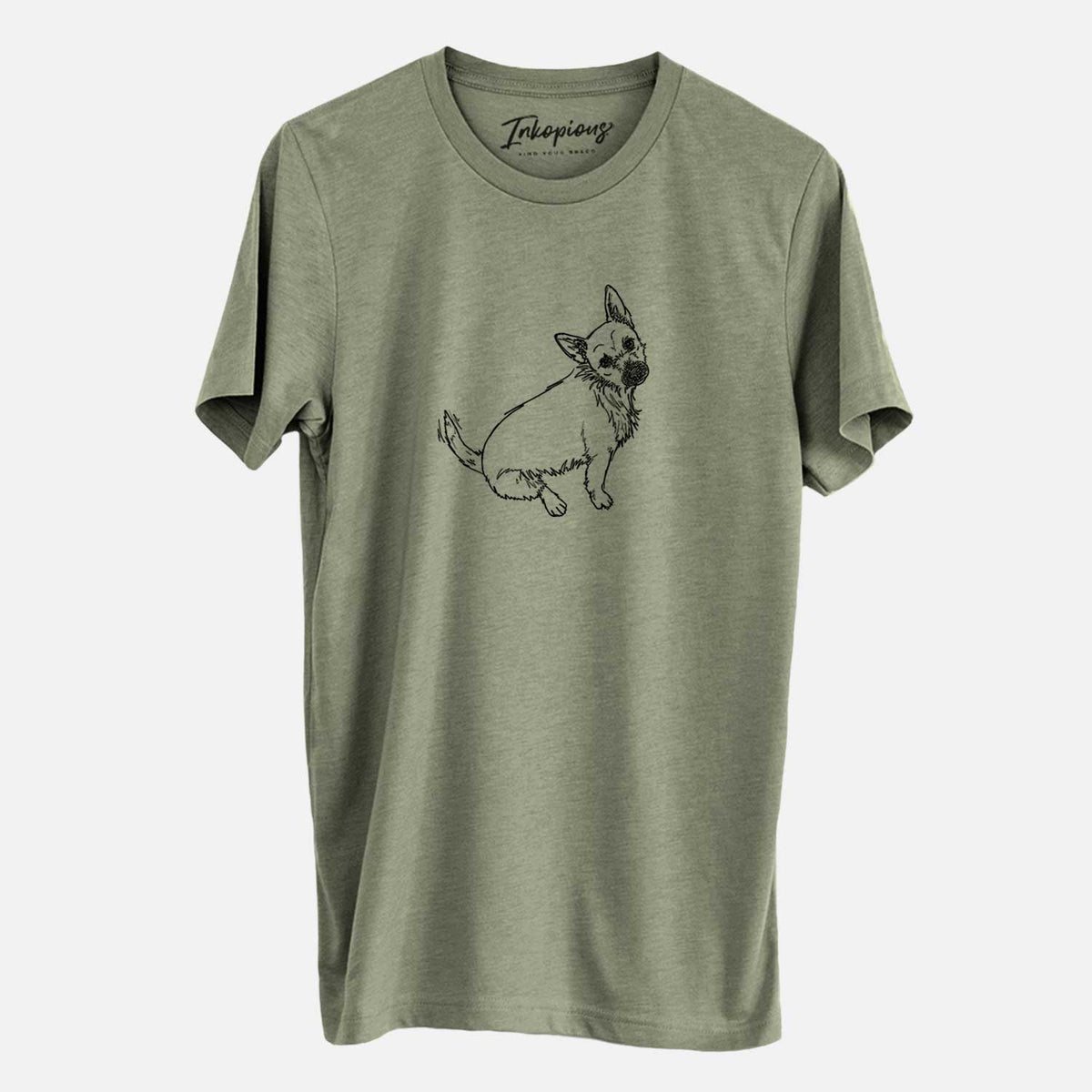 Doodled Chewy the Super Mutt - Unisex Crewneck