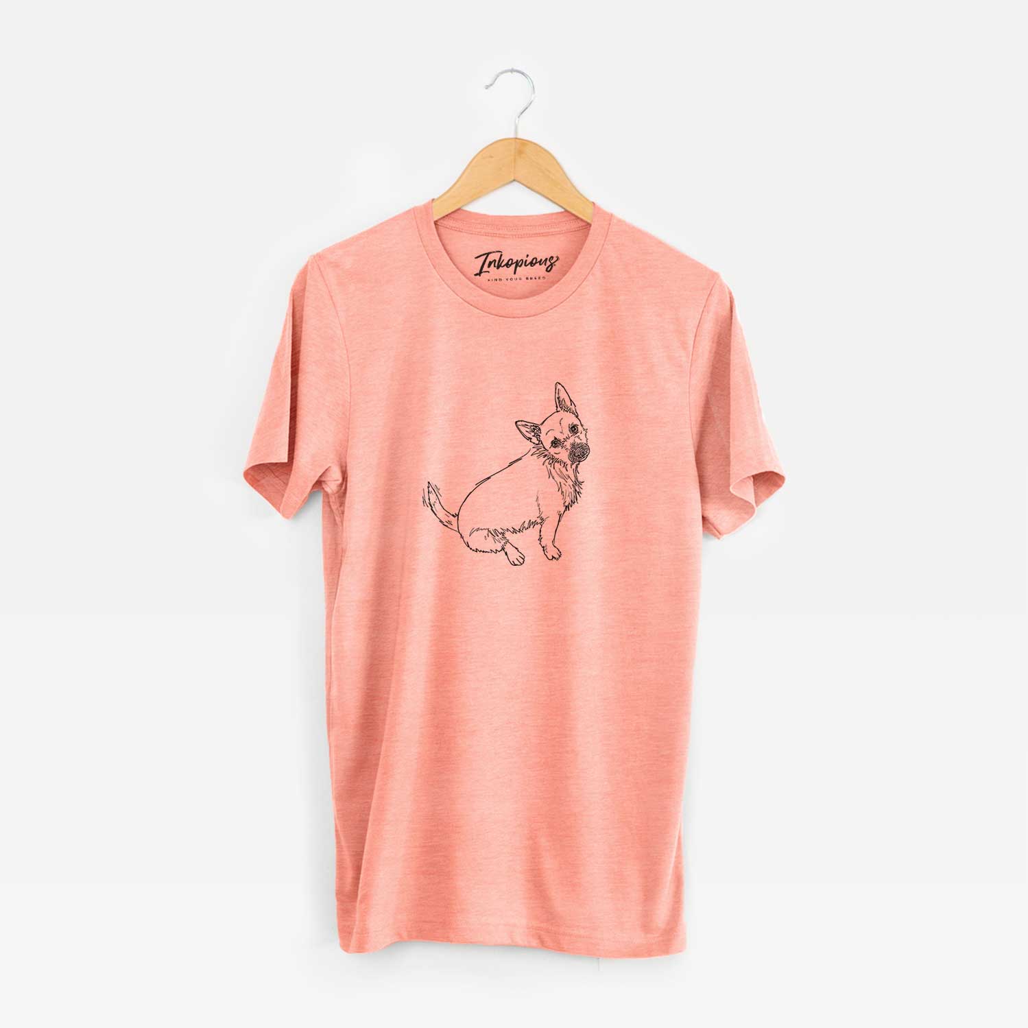 Doodled Chewy the Super Mutt - Unisex Crewneck