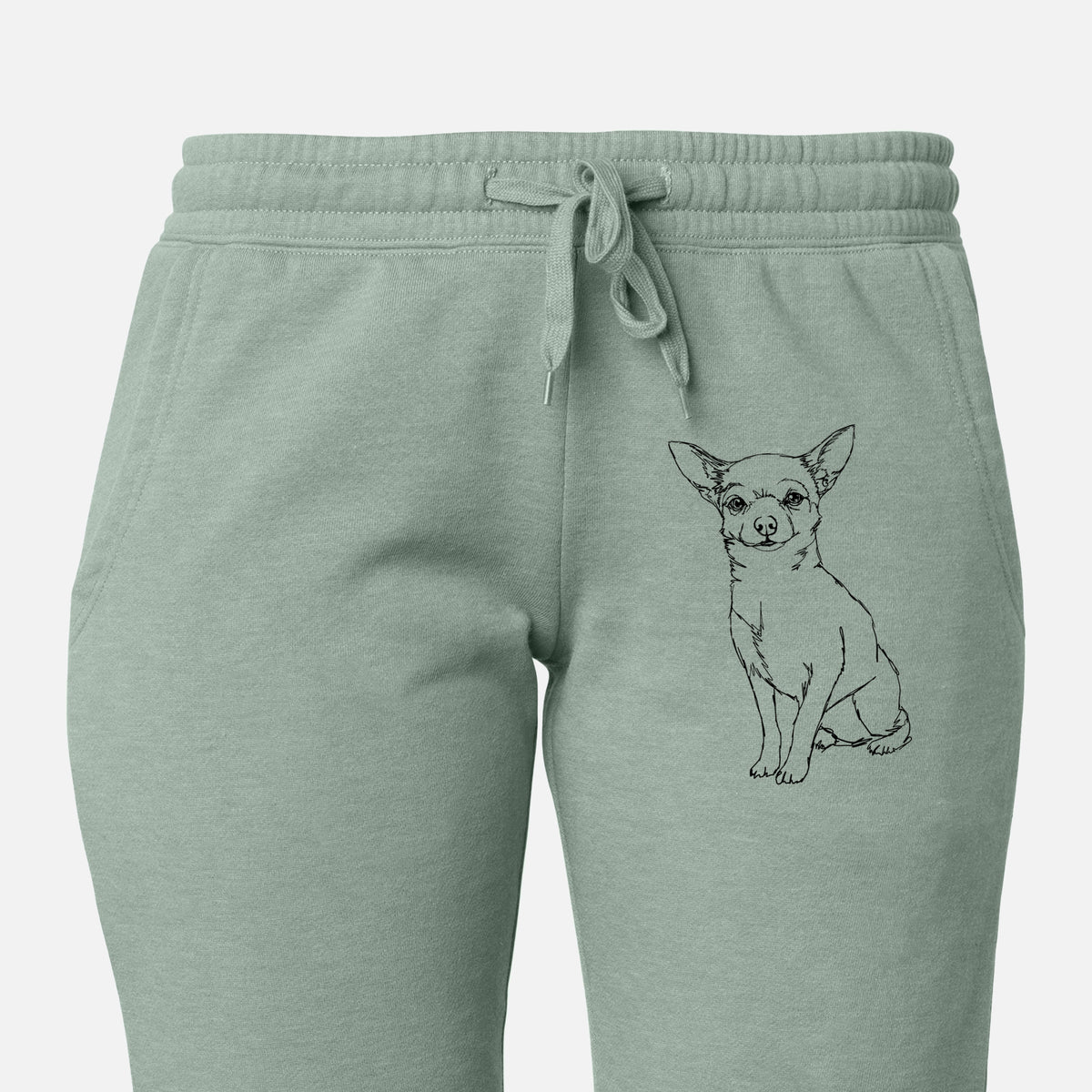 Doodled Chihuahua - Women&#39;s Cali Wave Joggers