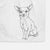 Doodled Chihuahua Decorative Hand Towel