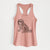 Doodled Coco the Cocker Spaniel - Women's Racerback Tanktop