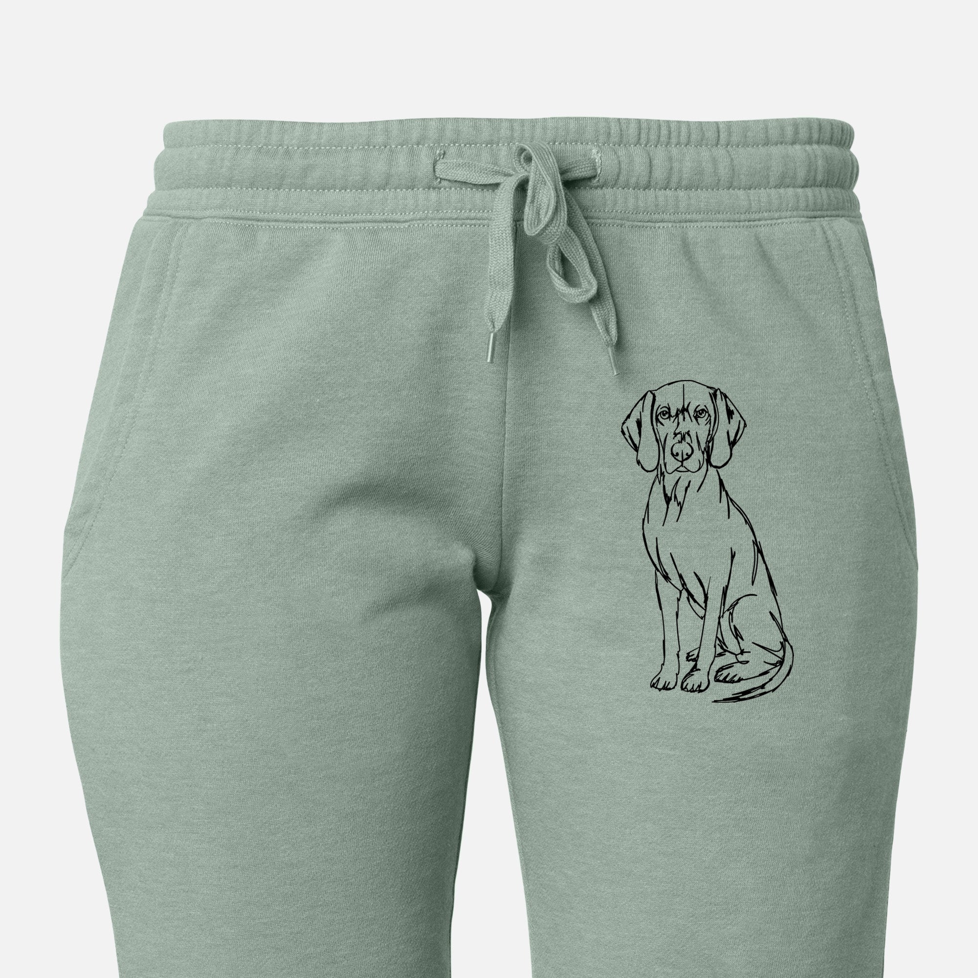 Doodled Coonhound - Women's Cali Wave Joggers