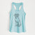 Doodled Coonhound - Women's Racerback Tanktop