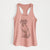 Doodled Coonhound - Women's Racerback Tanktop