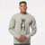 Doodled Cooper the Boston Terrier - Unisex Pigment Dyed Crew Sweatshirt