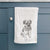 Doodled Cosmo the Border Terrier Decorative Hand Towel