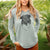 Doodled Cy the Border Collie - Cali Wave Hooded Sweatshirt