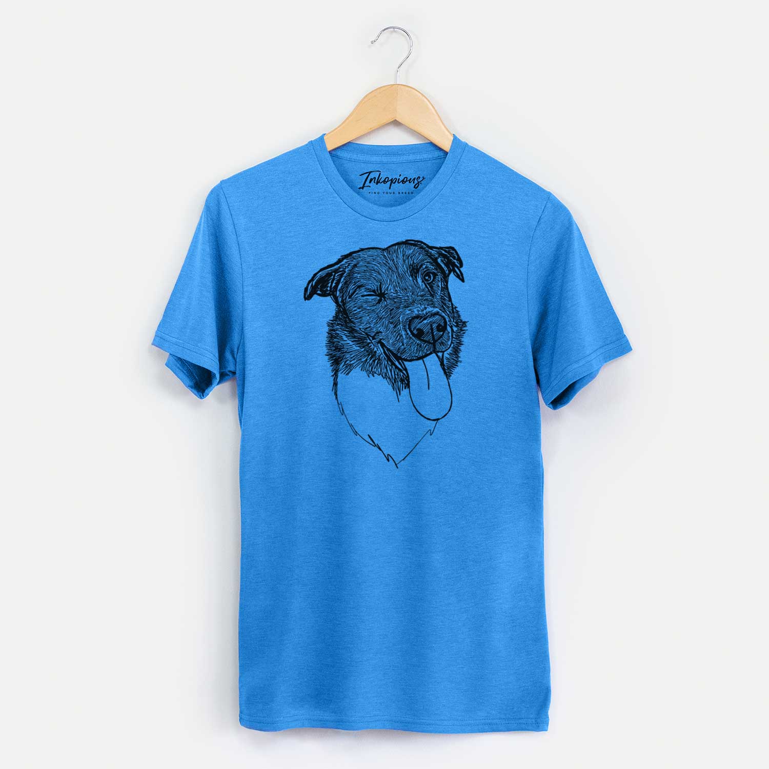 Doodled Cy the Border Collie - Unisex Crewneck