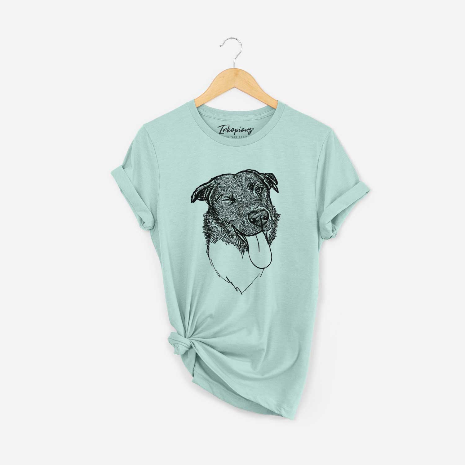 Doodled Cy the Border Collie - Unisex Crewneck