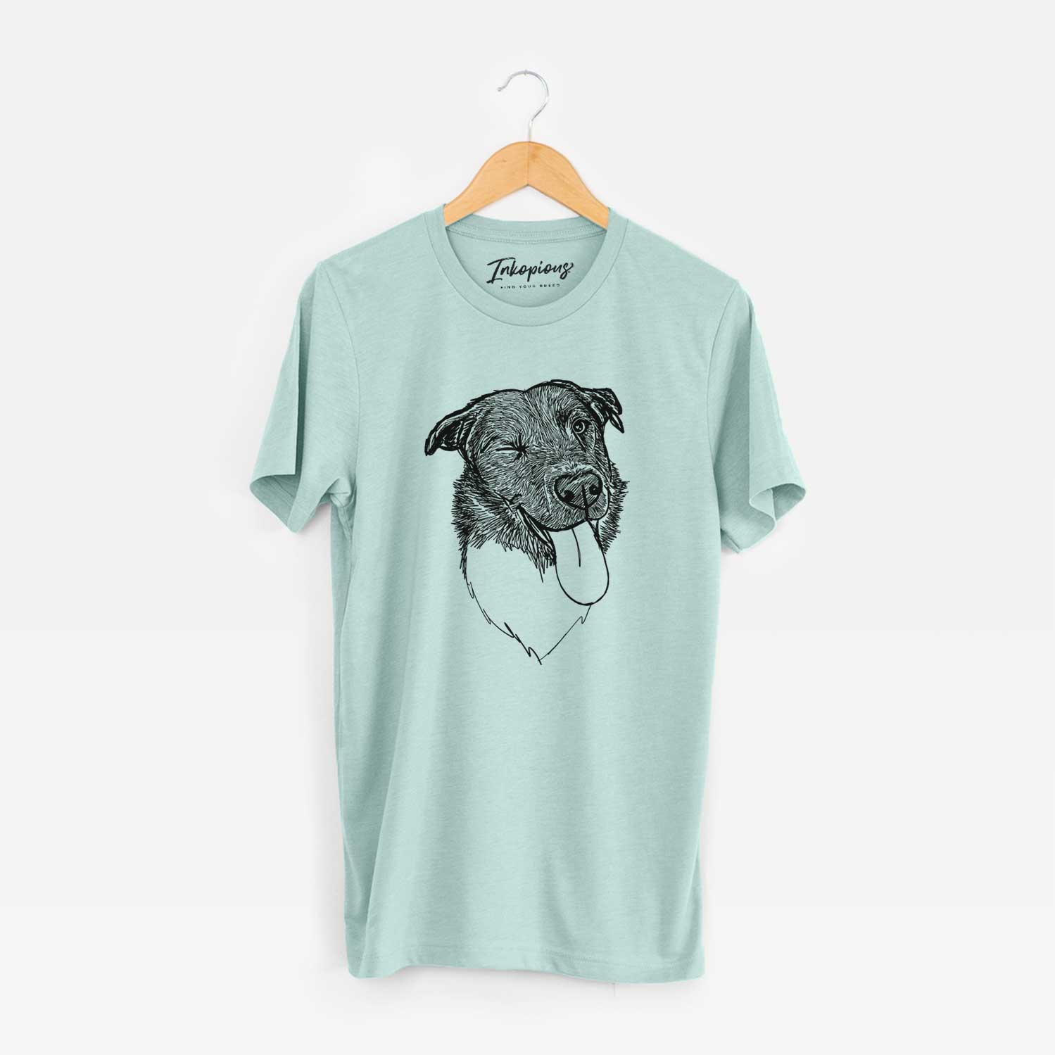 Doodled Cy the Border Collie - Unisex Crewneck