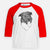 Doodled Cy the Boder Collie - Youth 3/4 Long Sleeve