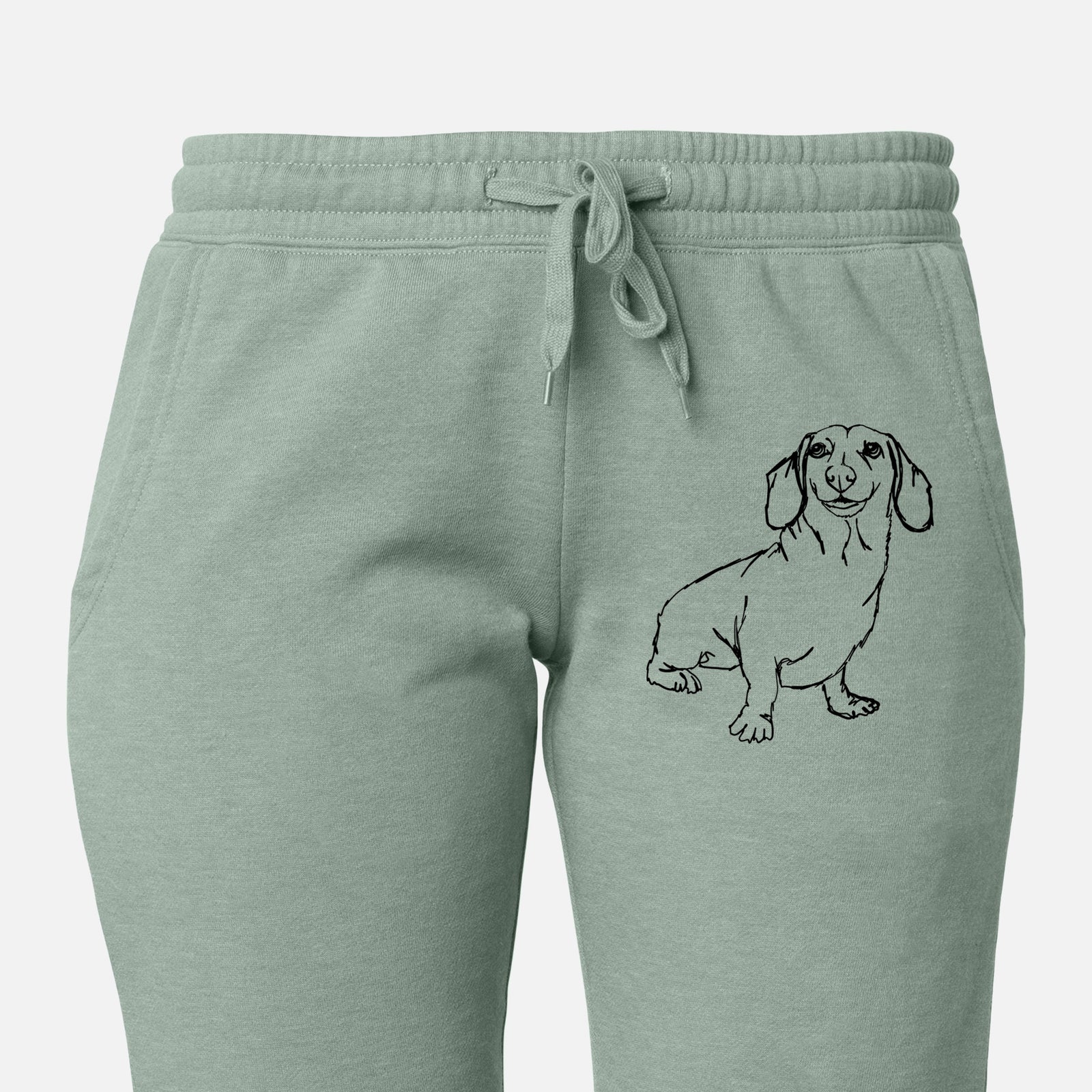 Doodled Dachshund - Women's Cali Wave Joggers