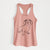 Doodled Dachshund - Women's Racerback Tanktop