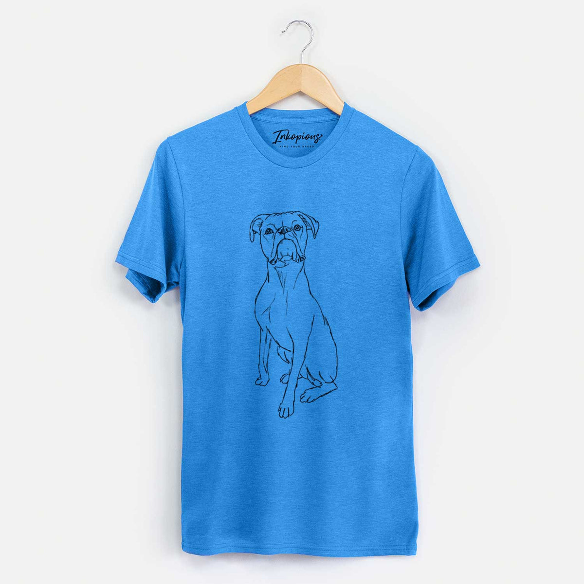Doodled Daisy the Boxer - Unisex Crewneck