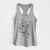 Doodled Daisy the Basset Hound - Women's Racerback Tanktop