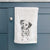 Doodled Daisy Mae the Dalmatian Decorative Hand Towel