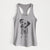 Doodled Daisy Mae the Dalmatian - Women's Racerback Tanktop