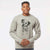 Doodled Daisy Mae the Dalmatian - Unisex Pigment Dyed Crew Sweatshirt