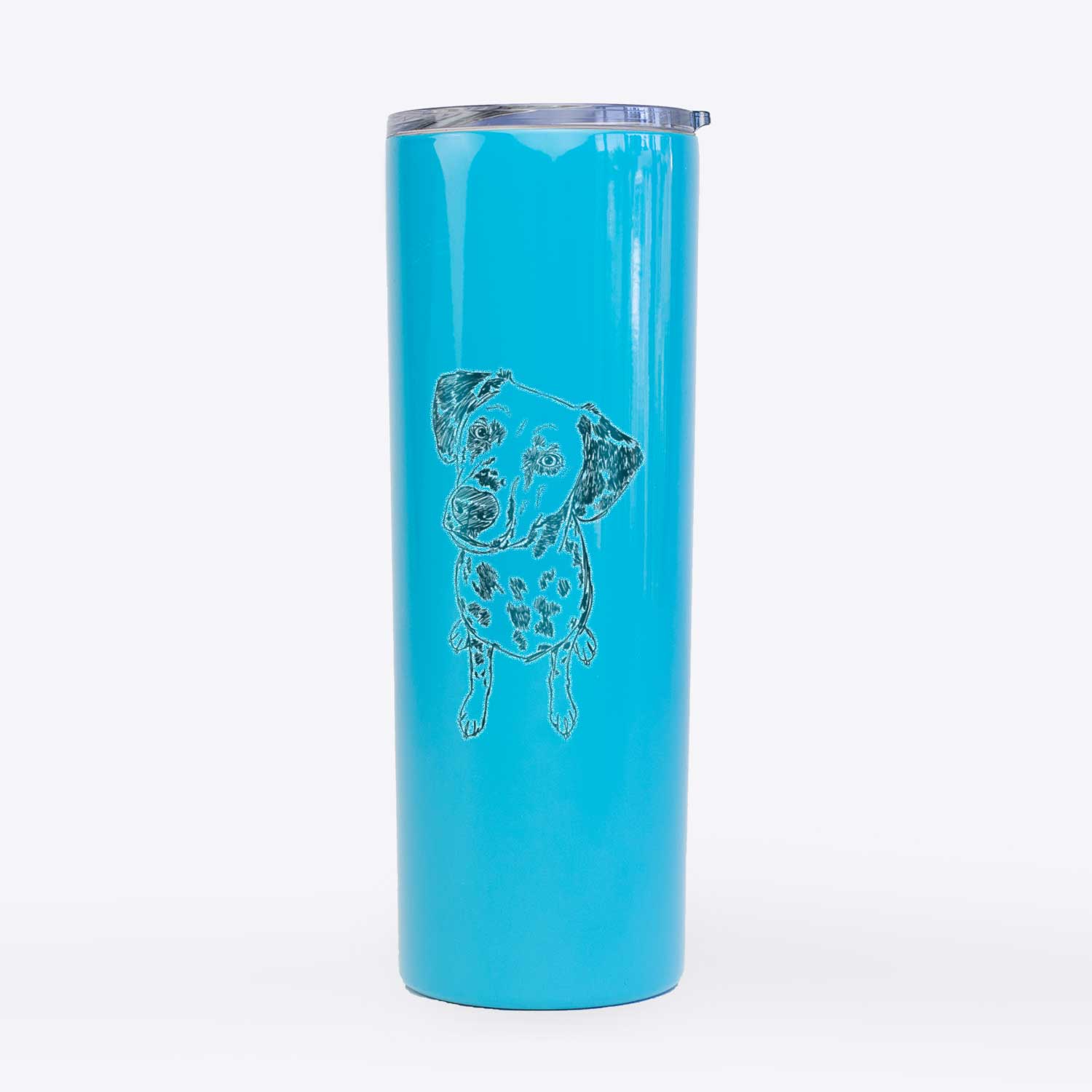 Doodled Daisy Mae the Dalmatian - 20oz Skinny Tumbler