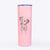 Doodled Daisy Mae the Dalmatian - 20oz Skinny Tumbler