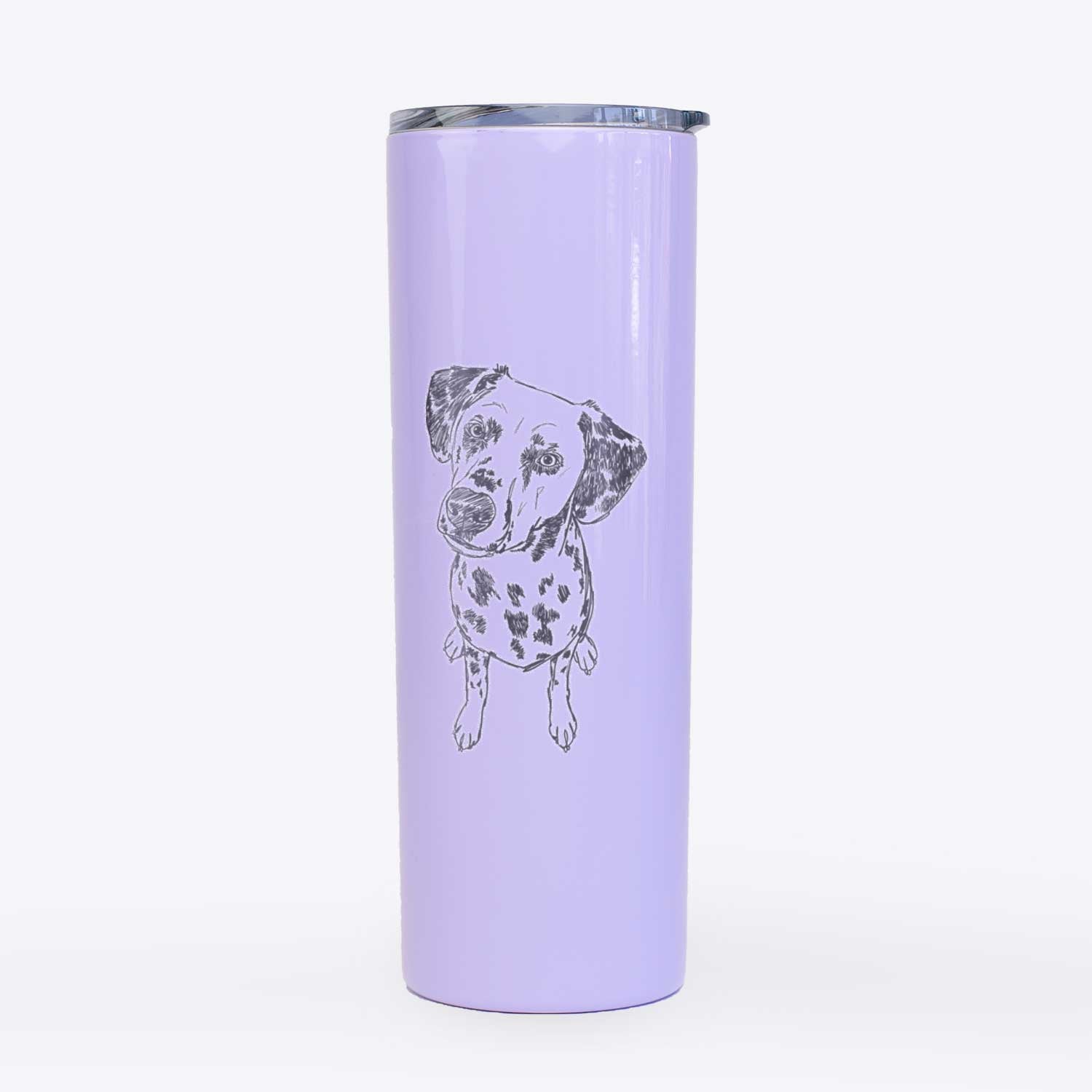 Doodled Daisy Mae the Dalmatian - 20oz Skinny Tumbler