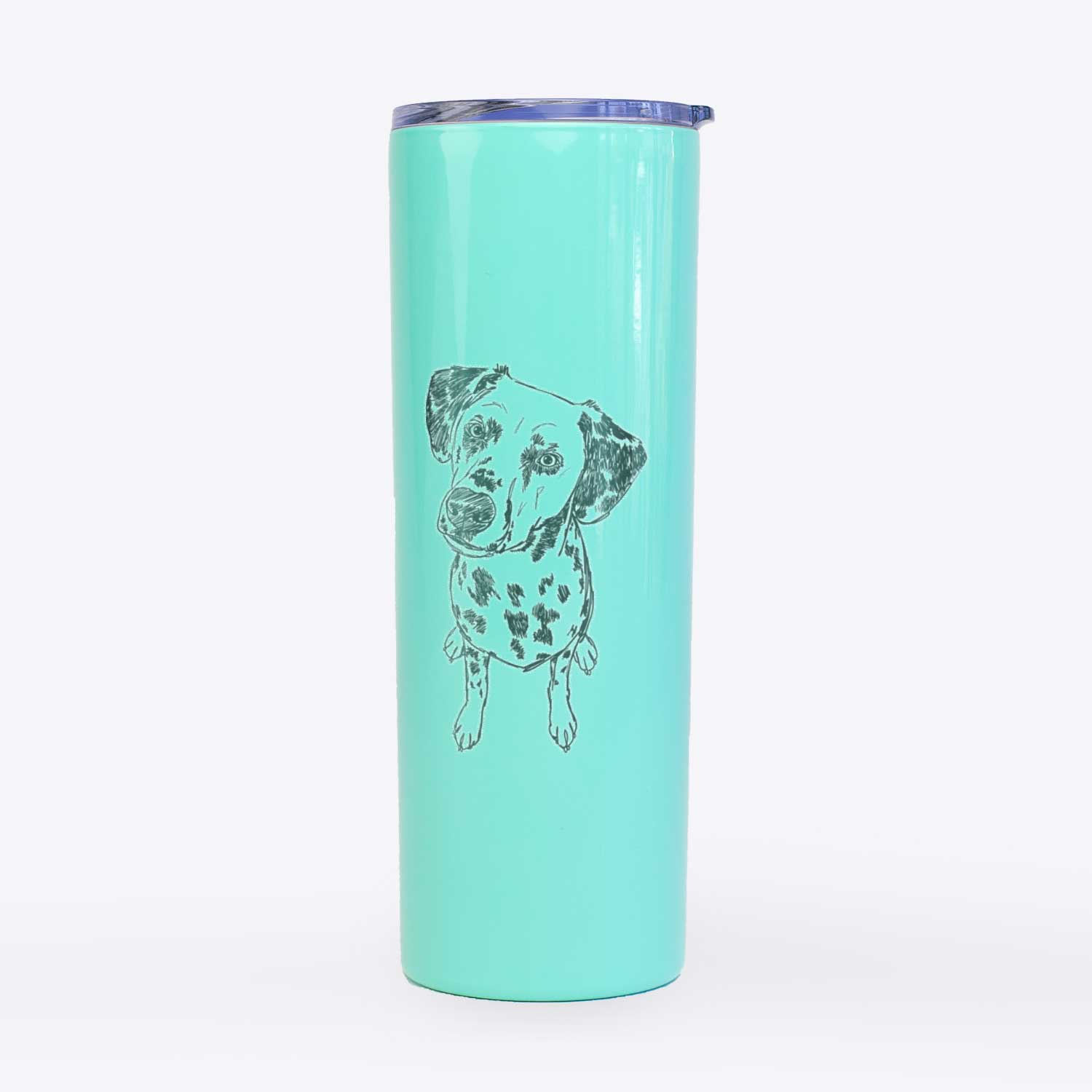 Doodled Daisy Mae the Dalmatian - 20oz Skinny Tumbler