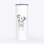 Doodled Daisy Mae the Dalmatian - 20oz Skinny Tumbler